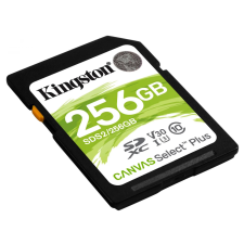 Kingston Canvas Select Plus 256GB SDXC 85 MB/s SDS2/256GB memóriakártya