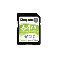 Kingston Canvas Select Plus 64GB SDXC Class 10 UHS-I U1 memóriakártya memóriakártya