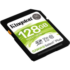 Kingston Canvas Select Plus SDXC 128GB Class 10 UHS-I memóriakártya