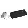 Kingston DataTraveler 70 128GB USB 3.0 Type C Fekete