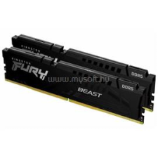 Kingston DIMM memória 2X32GB DDR5 5200MHz CL40 FURY Beast Black (KF552C40BB2K2-64) memória (ram)