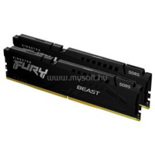 Kingston DIMM memória 2X64GB DDR5 5600MHz CL40 FURY Beast Black (KF556C40BBK2-128) memória (ram)