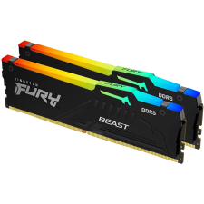 Kingston Fury 64GB Beast RGB DDR5 5200MHz CL40 KIT KF552C40BBAK2-64 memória (ram)