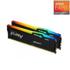 Kingston Fury 64GB Beast RGB EXPO DDR5 6400MHz CL32 KIT KF564C32BBEAK2-64 memória (ram)