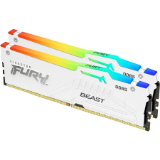 Kingston FURY 64GB KIT DDR5 6000MHz CL36 Beast White RGB EXPO memória (ram)