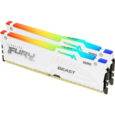 Kingston FURY 64GB KIT DDR5 6000MHz CL40 Beast White RGB XMP memória (ram)
