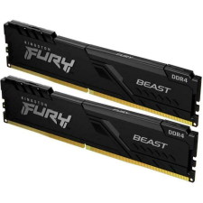 Kingston Fury Beast Black 8GB (2x4) 3200MHz CL16 DDR4 (KF432C16BBK2/8) memória (ram)