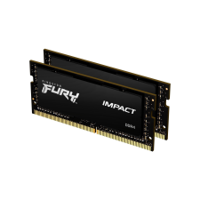 Kingston Fury Impact DDR4 16GB(2x8GB) 3200 CL20 SODIMM 1.2V memória memória (ram)