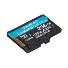 Kingston Memóriakártya MicroSDXC 256GB Canvas Go Plus 170R A2 U3 V30 Adapter nélkül memóriakártya