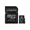 Kingston Memóriakártya MicroSDXC 256GB Canvas Select Plus 100R A1 C10 + Adapter