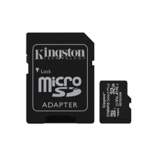 Kingston MicroSD kártya - 32GB CLASS 10 Canvas Select Plus + Adapter memóriakártya