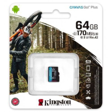 Kingston - MICROSDXC CANVAS GO! PLUS 64GB - SDCG3/64GBSP memóriakártya