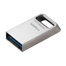 Kingston Pendrive 128GB, DT Micro 200MB/s fém USB 3.2 Gen 1 pendrive