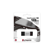 Kingston Pendrive, 128GB, USB-C, KINGSTON &quot;DataTraveler 80&quot; pendrive