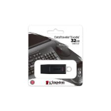Kingston Pendrive, 32GB, USB 3.2, KINGSTON "DataTraveler Exodia", fekete-fehér pendrive