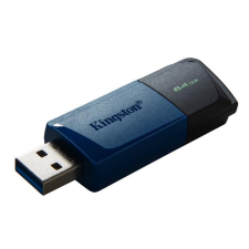 Kingston Pendrive, 64GB, USB 3.2, KINGSTON "Exodia M", fekete-kék - UK64DTXM (DTXM/64GB) pendrive