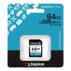 Kingston - SDXC CANVAS GO! PLUS (GEN 4) 64GB - SDG4/64GB