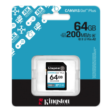 Kingston - SDXC CANVAS GO! PLUS (GEN 4) 64GB - SDG4/64GB memóriakártya