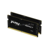 Kingston SODIMM memória 2X32GB DDR5 4800MHz CL38 FURY IMPACT BLACK (KF548S38IBK2-64)