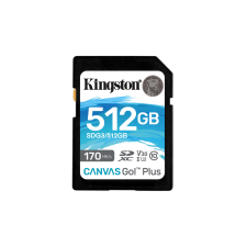 Kingston Technology Canvas Go! Plus 512 GB SD UHS-I Class 10 memóriakártya