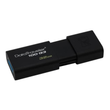 Kingston USB PENDRIVE KINGSTON 32GB DT100 G3 3.1 FEKETE SLIDER pendrive