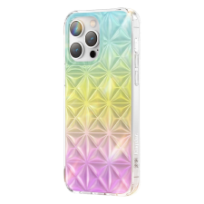 KINGXBAR Miya Series tok iPhone 14 Pro tok hátlap szivárványos tok tok és táska