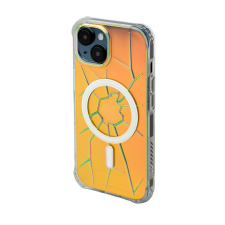 KINGXBAR PQY Crack Series MagSafe Apple iPhone 15 holographic tok és táska