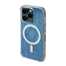 KINGXBAR PQY Crack Series MagSafe Apple iPhone 15 Pro clear tok és táska