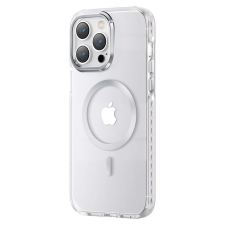 KINGXBAR PQY Ice Crystal Series mágneses tok iPhone 14 MagSafe ezüst tok és táska