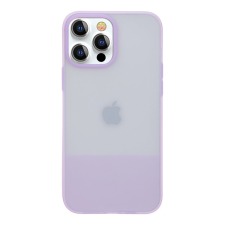 KINGXBAR sima sorozat telefontok iPhone 13 Pro szilikon tok lila tok és táska