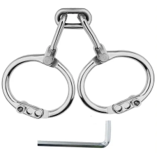 KINKgear Fém csuklószorítók Harmadik Strict bilincs, kötöző