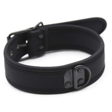 kinky puppy Neoprén nyaklánc fekete bilincs, kötöző