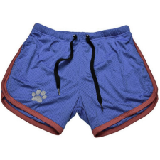 kinky puppy Paw Shorts – kényelmes sportos rövidnadrág kék-pirosban játék kutyáknak