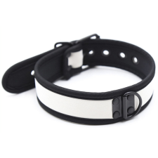 kinky puppy Simply Puppy fehér neoprén nyakörv bilincs, kötöző