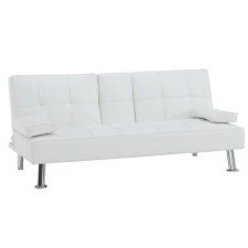  Kinyitható kanapé, bézs textilbőr, GOLDIA NEW bútor