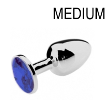 Kiotos Bijou Plug Blue – prémium anális kényeztető 7 cm anál