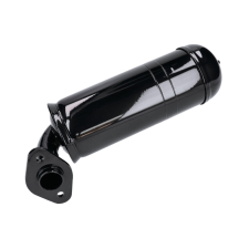  Kipufogó fekete karimával a Peugeot 103 Chrono, MVL, Vogue, SP modellekhez egyéb motorkerékpár alkatrész