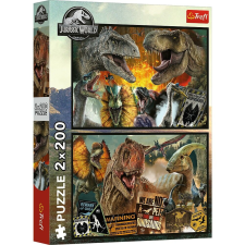 KIRAKÓS TREFL 2X200 JURRASIC WORLD PREHISZTORIKUS VILÁG puzzle, kirakós