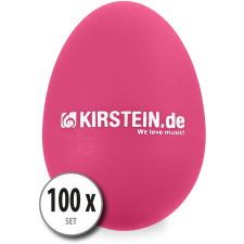 Kirstein 100X Kirstein Es-10P egg shaker Rózsaszín  Közepes Fényű Szett dob és ütőshangszer