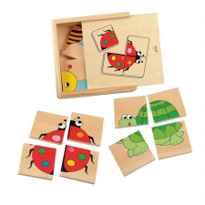 kis állatok puzzle - 4 darabos készlet puzzle, kirakós