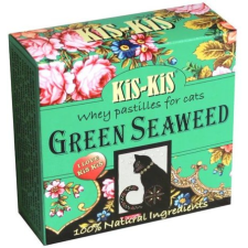  KiS-KiS Green Seaweed algás tejsavó pasztilla macskáknak - A vitalitás növeléséért (100 tabletta) vitamin, táplálékkiegészítő macskáknak