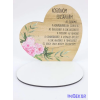  Kis talpas fa szív Köszönöm Édesanyám… 13,2x12,8cm