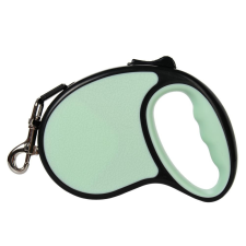  Kisállat flexi automata póráz több színben – 5 m - Zöld nyakörv, póráz, hám kutyáknak