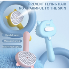  KISÁLLAT GŐZÖLŐS MASSZÁZSKEFE - ÖNTISZTÍTÓ FÉSŰ kutyafésű