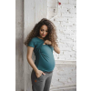  Kismama és szoptató blúz Milk Shirt milk & love rövid ujj bézs
