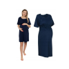 Kismama hálóing a szülőszobára Infantilo Dark blue Méret: L