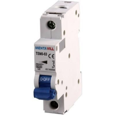  Kismegszakítható TSM6 1P B 10 A 6KA villanyszerelés