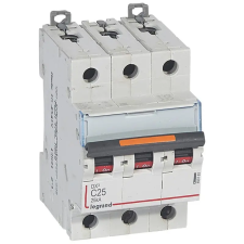  Kismegszakító 3C 25A 25kA DX3 409783 Legrand villanyszerelés
