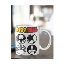 Kiss Ball szimbólumok bögre - egyedi mintás, több színben ajándéktárgy