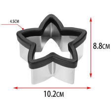  KISZÚRÓ CSILLAG ALAKÚ 10,2X8,8X4,5CM sütés és főzés